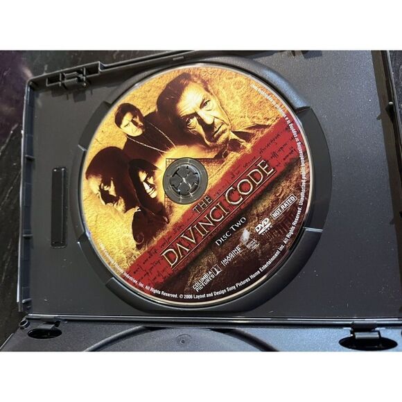 The Da Vinci Code (Full Screen Two-Disc Special Edition) - DVD - VERY GOOD - Picture 2 of 5